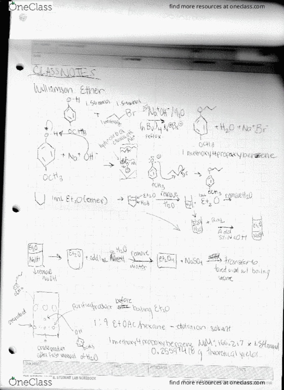 CHEM 2203 Lecture 8: Wiliamson Synthesis of Ethers thumbnail