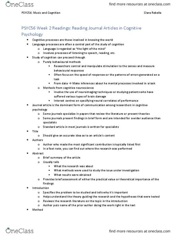 PSYC56H3 Chapter Notes - Chapter 2: Central Tendency, Abscissa And Ordinate, Dependent And Independent Variables thumbnail