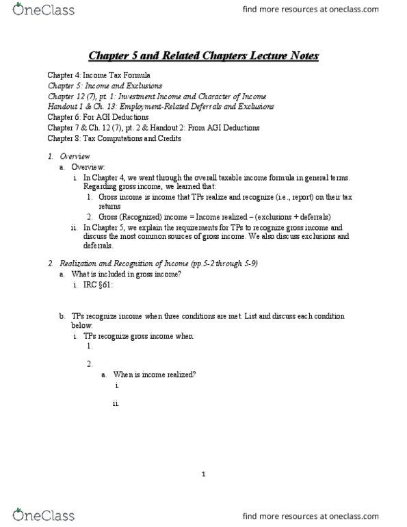 ACCT 2001 Lecture Notes - Lecture 6: Community Property, Pro Rata, Qualified Dividend thumbnail