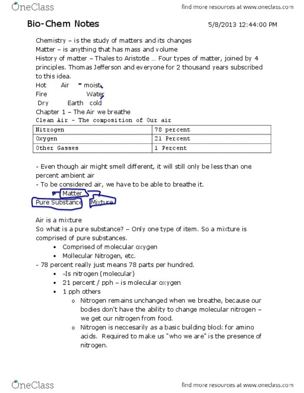 CHEM 2310 Lecture Notes - Scientific Notation, Safety Data Sheet, Fetus thumbnail