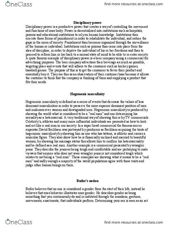 SOC301 Lecture Notes - Lecture 1: Subaltern Studies, Conjoined Twins, Culture Of Asia thumbnail