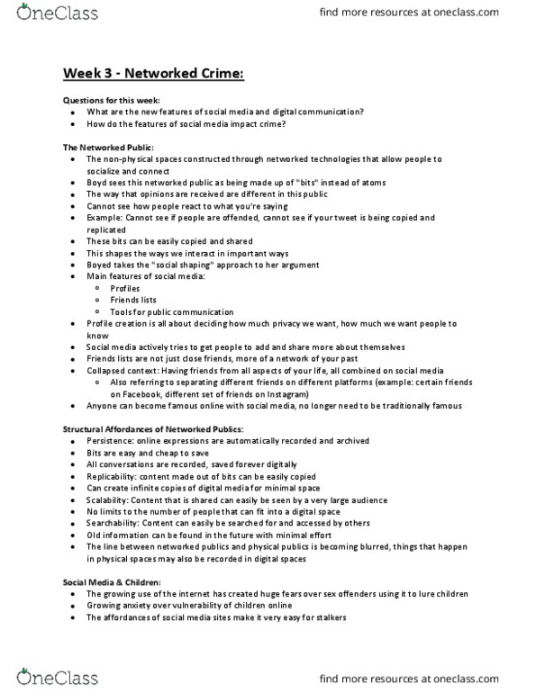 LAWS 3501 Lecture Notes - Lecture 3: Digital Literacy, Scalability thumbnail