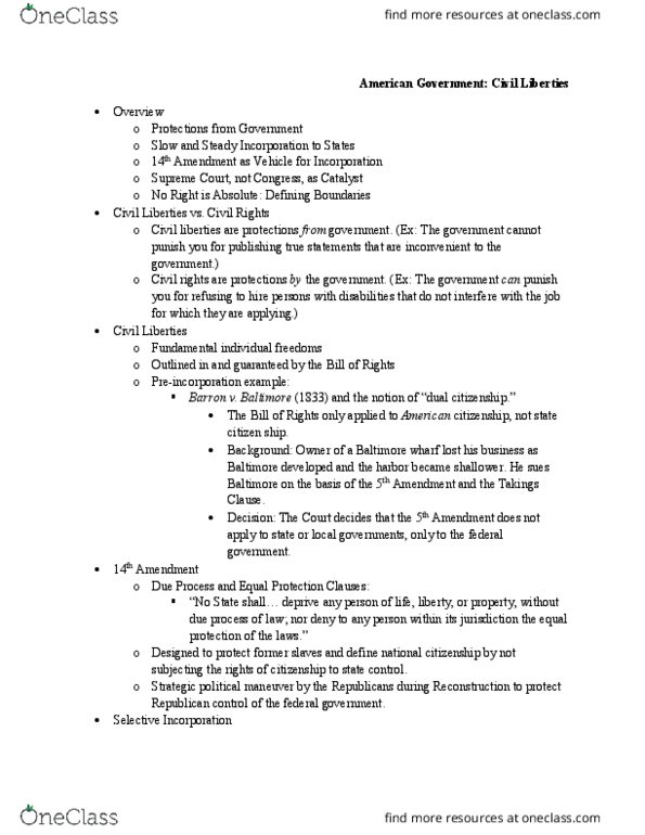 GVPT 170 Lecture Notes - Lecture 7: Flag Desecration, Public Figure, Ant-Zen thumbnail
