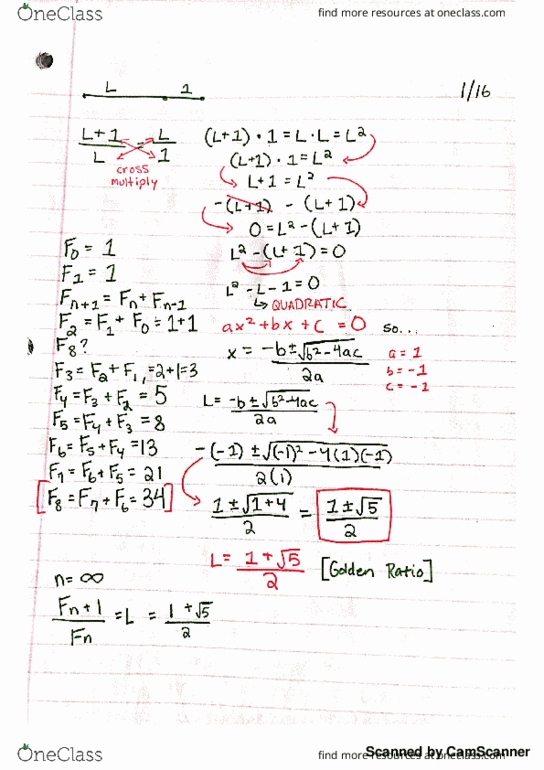 MATH 1012 Lecture 1: Math Notes 1/16 thumbnail