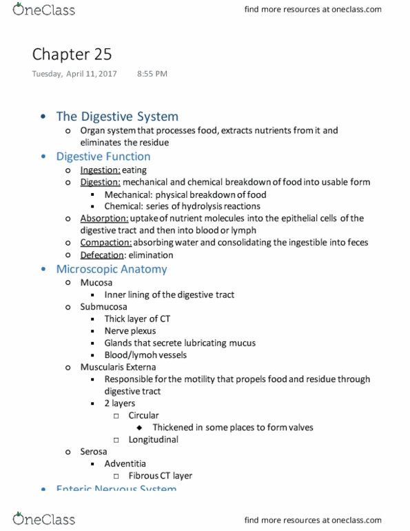 KINS 1224 Chapter Notes - Chapter 25: Sodium-Glucose Transport Proteins, Ghrelin, Osmosis thumbnail