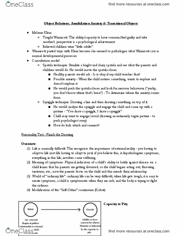 CAS PS 251 Lecture Notes - Lecture 1: Play Therapy, Complex Post-Traumatic Stress Disorder, Charles H. Zeanah thumbnail