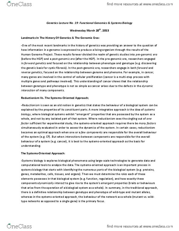 Biology 2581B Lecture Notes - Lecture 19: Cyclic Adenosine Monophosphate, Allolactose, Lac Repressor thumbnail