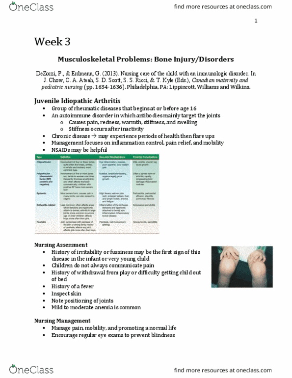 Nursing 3920A/B Chapter Notes - Chapter 3: Immunoglobulin G, Calcium Channel, Aureus thumbnail