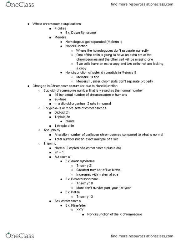 BIOL 1107 Lecture Notes - Lecture 23: Eye Color, Epistasis, Dihybrid Cross thumbnail