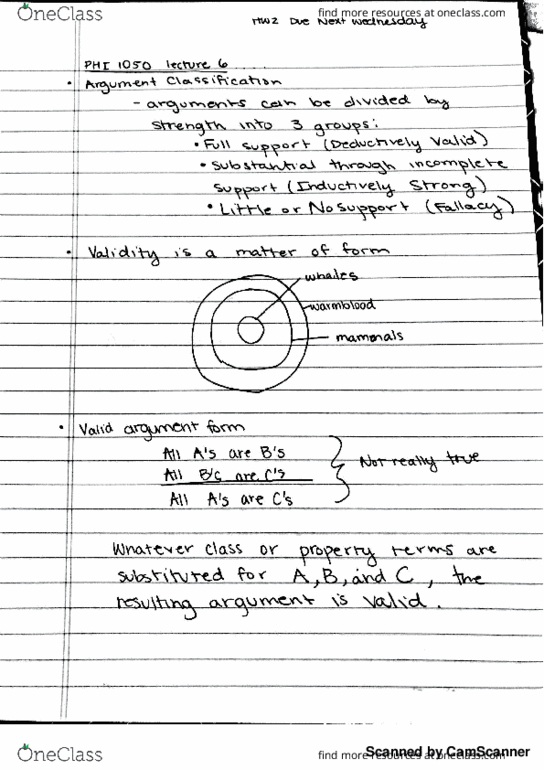 PHI 1050 Lecture 6: PHI 1050 lecture 6 thumbnail