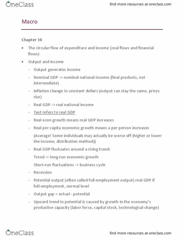 ECON 209 Lecture Notes - Lecture 1: Opportunity Cost, New Keynesian Economics, Capital Account thumbnail