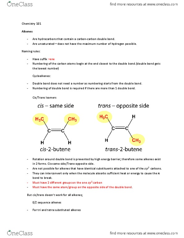 CHEM  1007 Lecture Notes - Sigma Bond, Atomic Number, Lone Pair thumbnail
