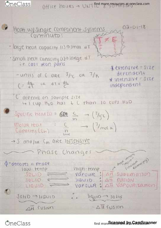 CH 201 Lecture 8: Thermodynamics: Enthalpy thumbnail