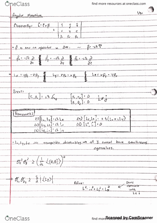PHYS 702 Lecture 4: (Jan31) -- Chapter 1-3 Chapter 4 -- Griffiths Quantum Mechanics (2E) thumbnail