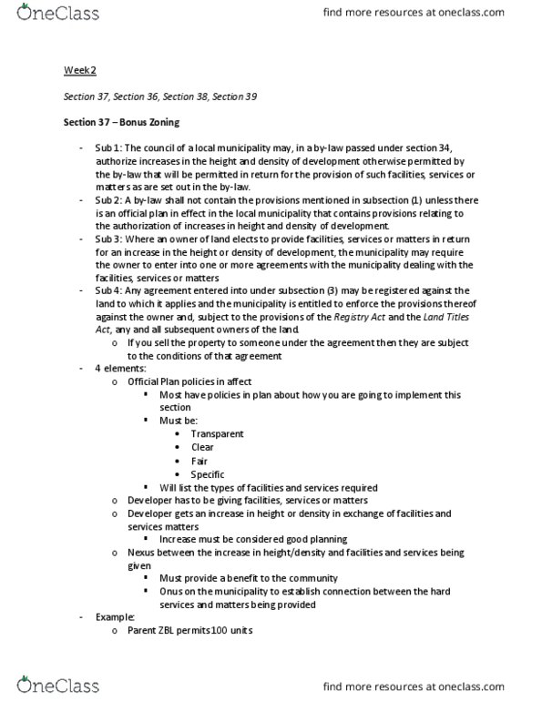 PLG 610 Lecture Notes - Lecture 2: Site Plan thumbnail