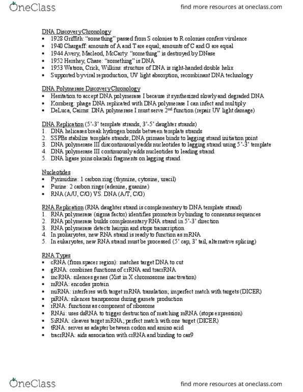 BIOL 2301 Midterm: Exam 1 Study Guide - OneClass