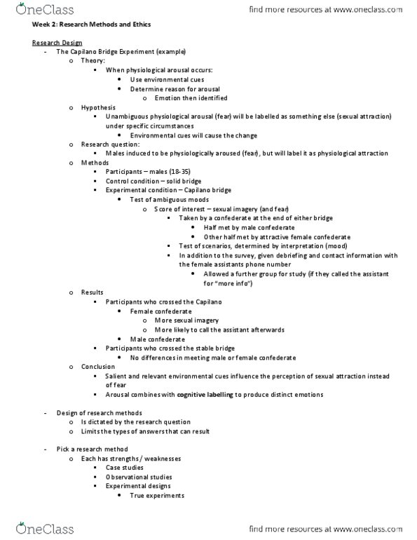 PSYC 1030H Lecture Notes - Lecture 2: Nuremberg Code, Negative Feedback, Informed Consent thumbnail