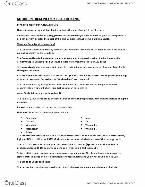 NUTR100 Chapter Notes - Chapter 15: Dietary Reference Intake, Saturated Fat, Hypercholesterolemia thumbnail