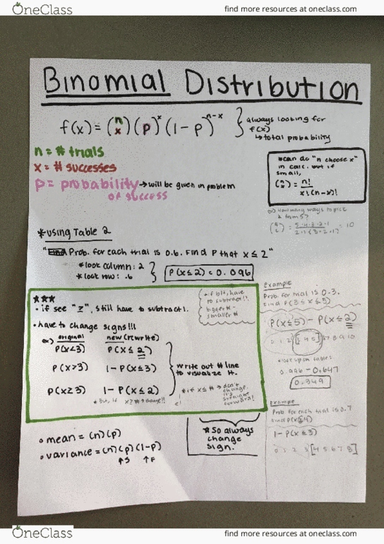 MATH 8 Lecture 5: Binomial Distribution thumbnail
