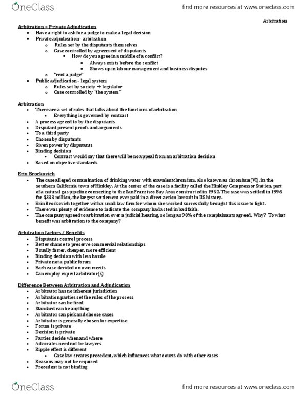 PACS202 Lecture Notes - Inherent Jurisdiction thumbnail