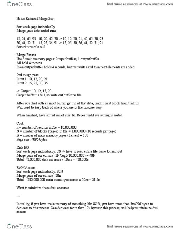 CMPT 225 Lecture Notes - Virgin Records, Terabyte, Binary Logarithm thumbnail