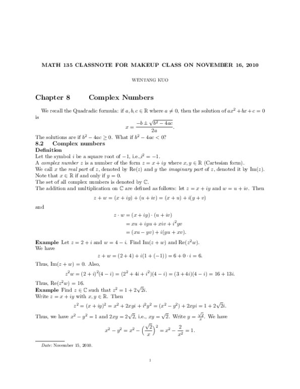 MATH135 Lecture Notes - Modulus Guitars, Parallelogram Law, Joule thumbnail