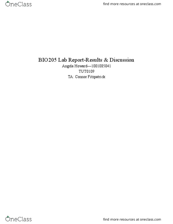 BIO205H5 Lecture Notes - Lecture 13: Standard Deviation, Invertebrate, Central Tendency thumbnail