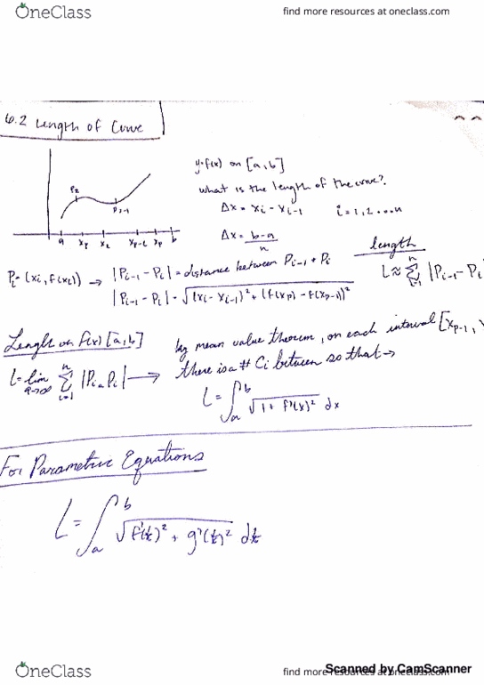 MATH 141 Lecture 8: Parametric Equations Curve thumbnail
