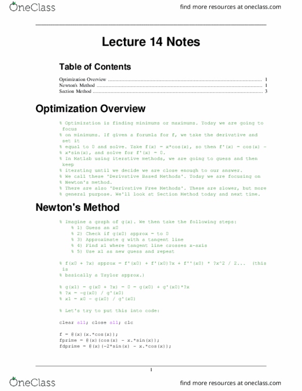 AMATH 301 Lecture 14: Optimization w/ Iterative Methods thumbnail