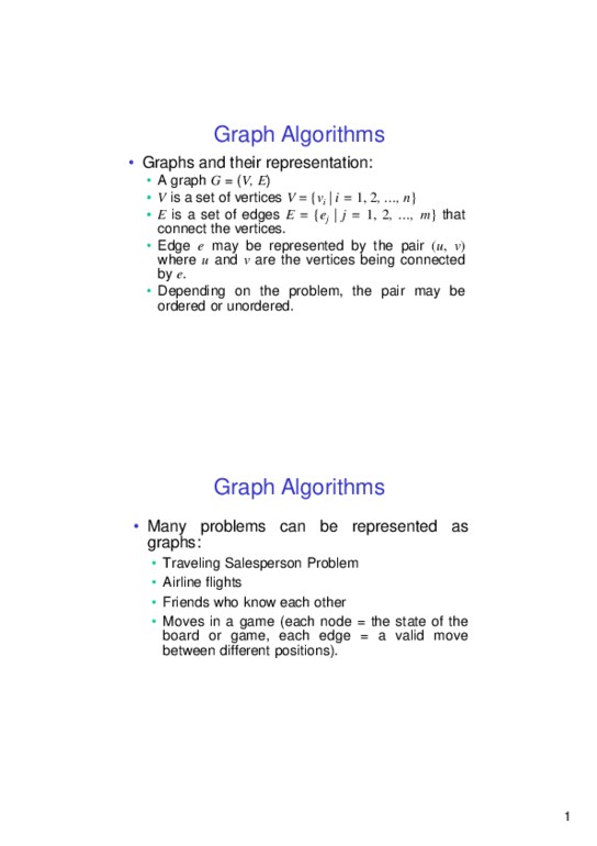 CS341 Lecture Notes - Induced Subgraph, Adjacency Matrix, Tree Traversal thumbnail