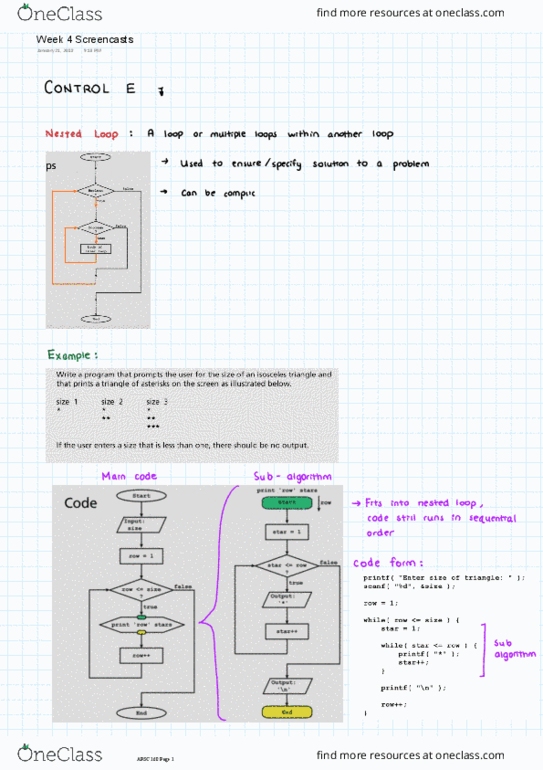 APSC 160 Lecture 4: Controlling Expressions & File Input Output in C thumbnail