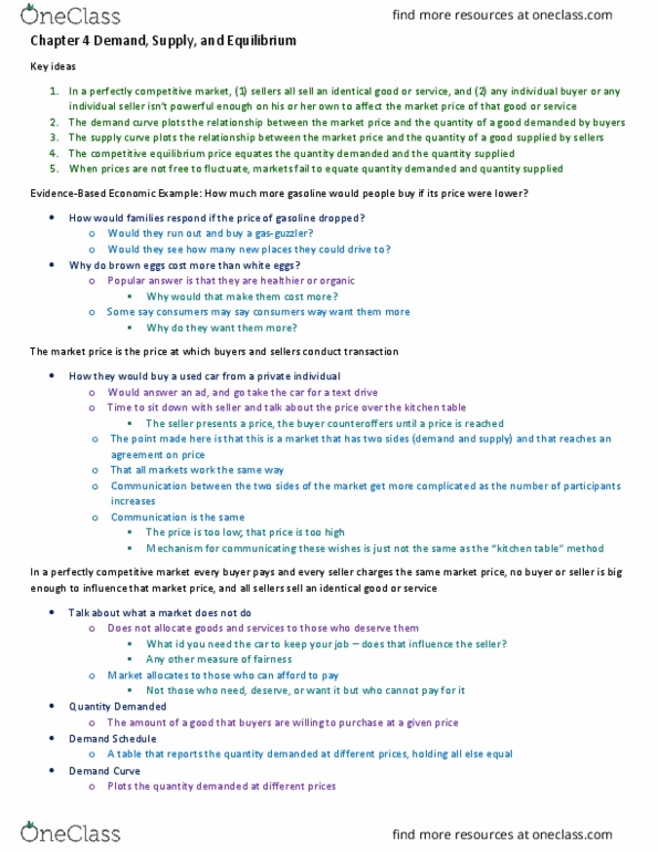 ECON 102 Lecture Notes - Lecture 4: Snickers, Economic Equilibrium, Competitive Equilibrium thumbnail