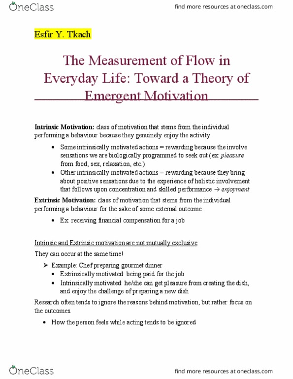 PSYC 471 Lecture 1: reading measurement of flow thumbnail