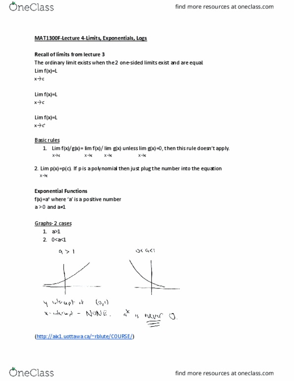 MAT 1300 Lecture Notes - Lecture 4: Compound Interest, Savings Account thumbnail