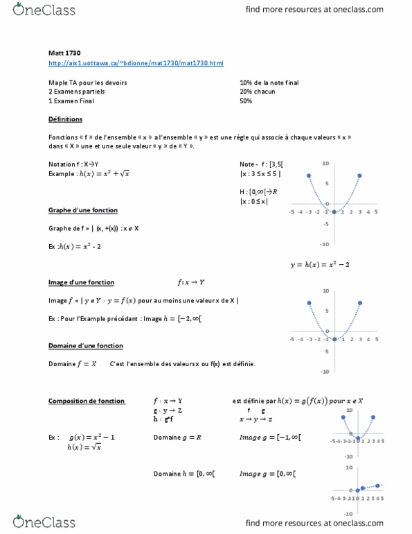 MAT 1730 Lecture Notes - Lecture 1: Surjective Function thumbnail