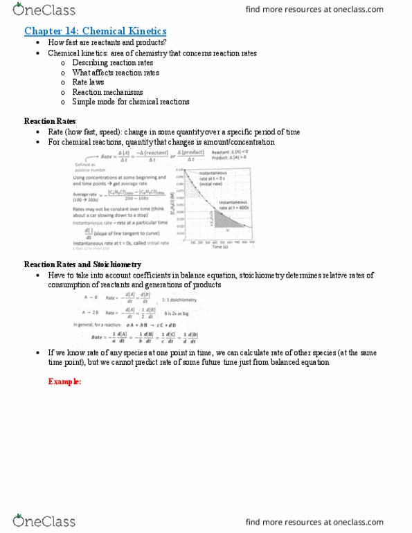 CHEM 12 Lecture Notes - Lecture 12: Titration, Stoichiometry, Rate Equation thumbnail