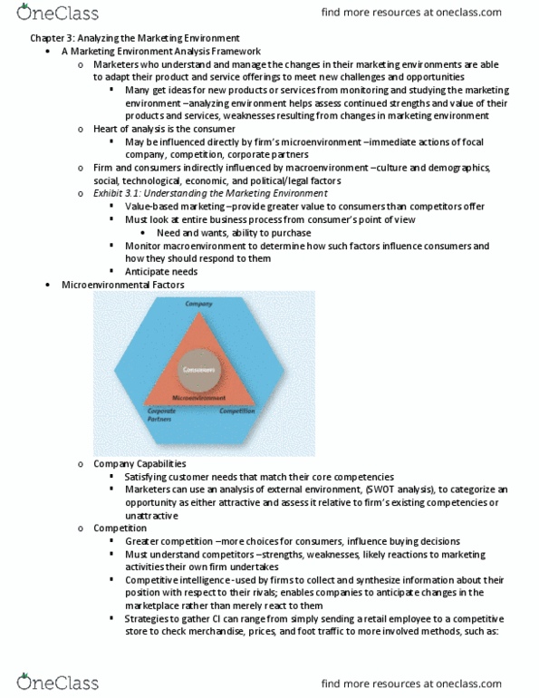 BU352 Lecture Notes - Lecture 3: Consumer Protection, Green Marketing, Lightning thumbnail