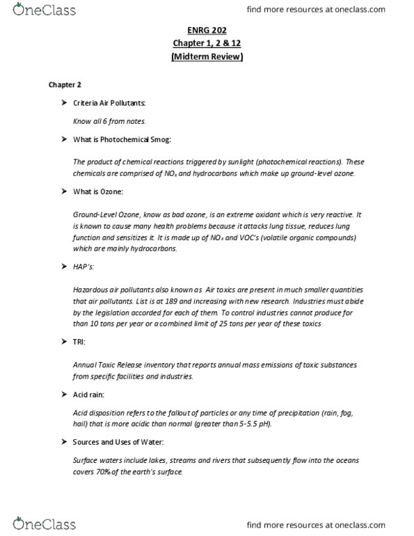 ENGR 202 Lecture Notes - Lecture 2: Blue Baby Syndrome, Oxygen Saturation, Nuclear Regulatory Commission thumbnail