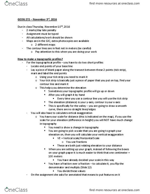 GEOG 272 Lecture Notes - Lecture 17: Ice-Sheet Dynamics, Regelation, Isostatic Depression thumbnail