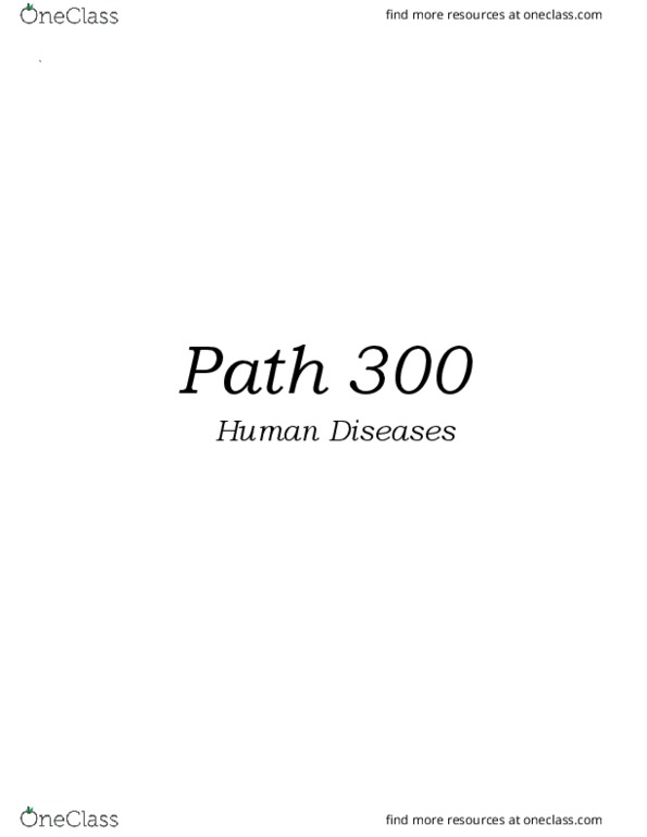 PATH 300 Lecture Notes - Lecture 3: Autocrine Signalling, Hepatocyte, Dendritic Cell thumbnail
