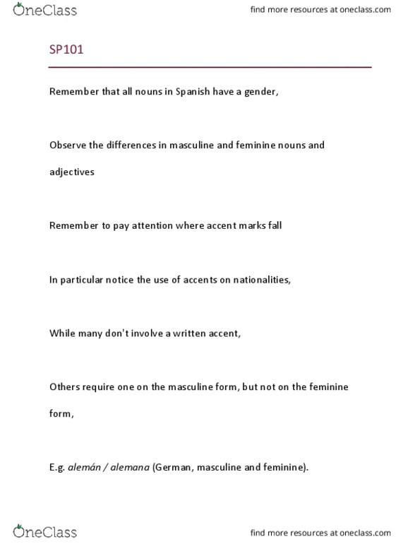 SP101 Lecture Notes - Lecture 14: Ruger Sp101 thumbnail