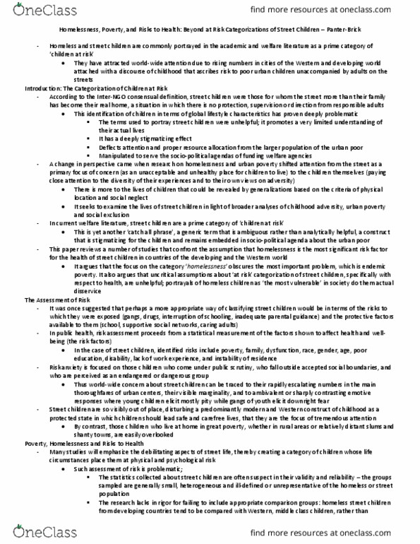 Health Sciences 2700A/B Chapter Notes - Chapter 3: Habituation, Risk It, Survival Sex thumbnail