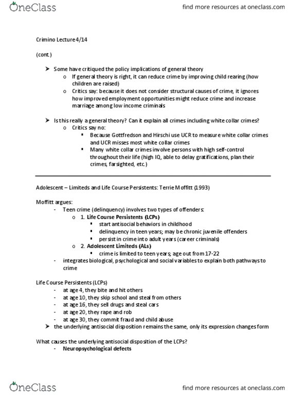 01:920:222 Lecture Notes - Lecture 16: Low Birth Weight, Prenatal Care, Birth Weight thumbnail