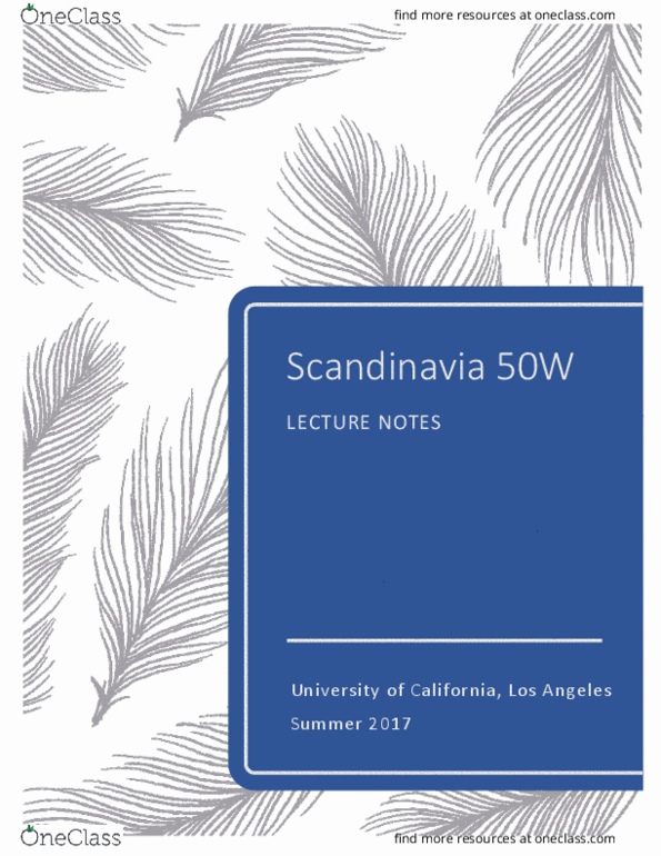 SCAND 50W Lecture Notes - Lecture 10: Harald Eia, Fusional Language, Parental Leave thumbnail