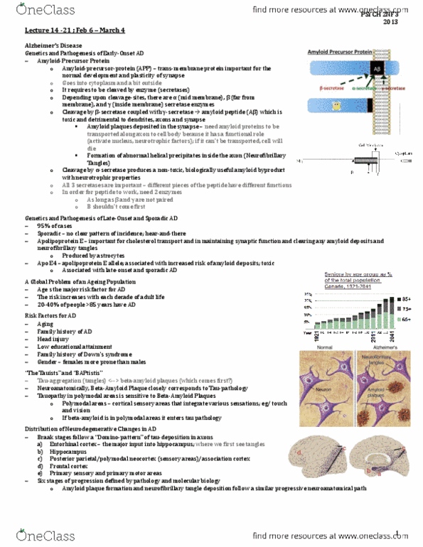 PSYCH 2NF3 Lecture : Class Lecture Notes 14-21 - Feb 6-March 4 - PSYCH 2NF3 thumbnail