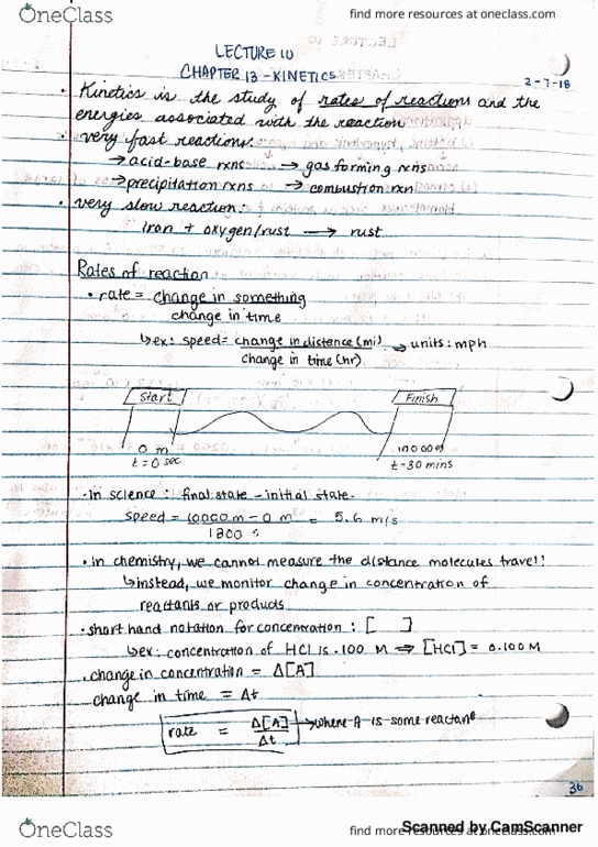CHEM 1032 Lecture 10: Lecture 10 - Intro to Kinetics thumbnail
