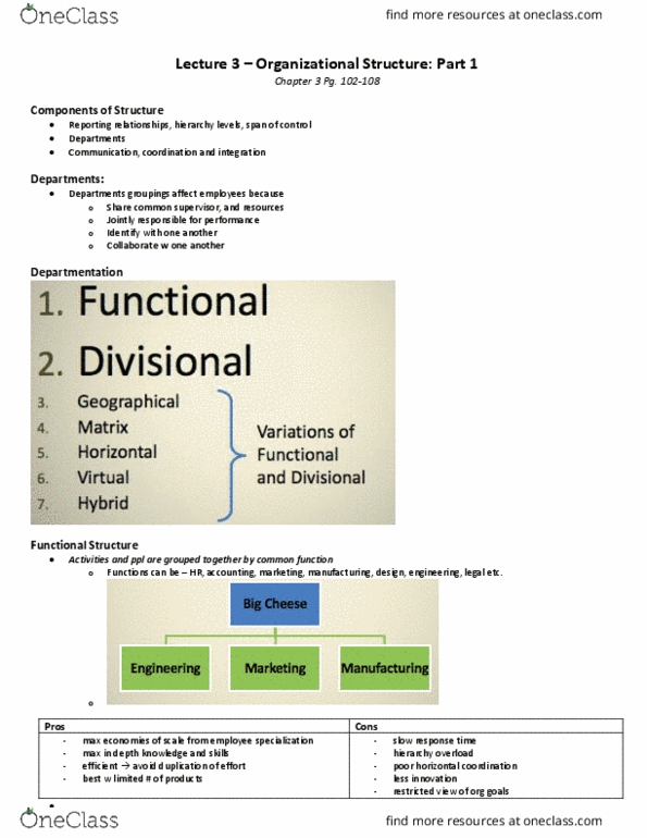 BU398 Lecture 3: Lecture 3 – Organizational Structure- Part 1 thumbnail