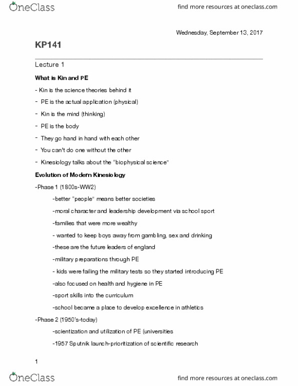 KP141 Lecture 1: KP141 Lecture 1 thumbnail
