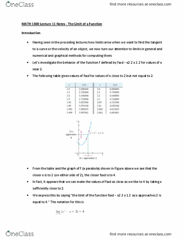 MATH 1300 Lecture Notes - Lecture 11: Radian, Graphing Calculator thumbnail