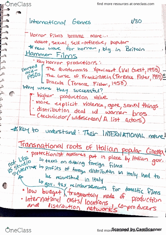 FILM 3013 Lecture 4: Film History 1/30 thumbnail